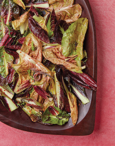 Winter Chicories with Anchovy Dressing