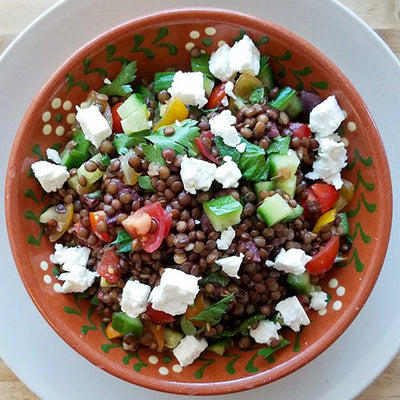 Lentil Salad from the Market Hall Foods Kitchen