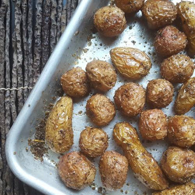 Roasted New Potatoes with Fennel Pollen