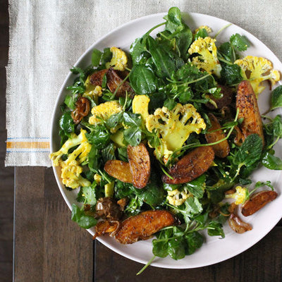 Spiced Potato and Cauliflower Salad