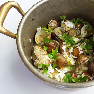Vialone Nano Riso alle Vongele (Venetian Rice with Clams)