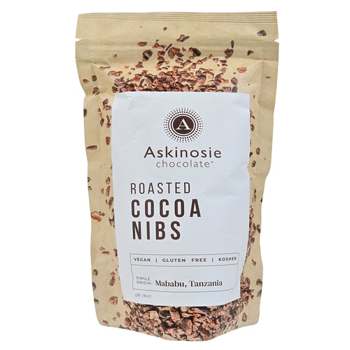 8 ounce bag of Askinosie Roasted Cocoa Nibs