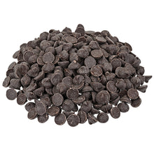 Close up of Guittard semisweet chocolate chips