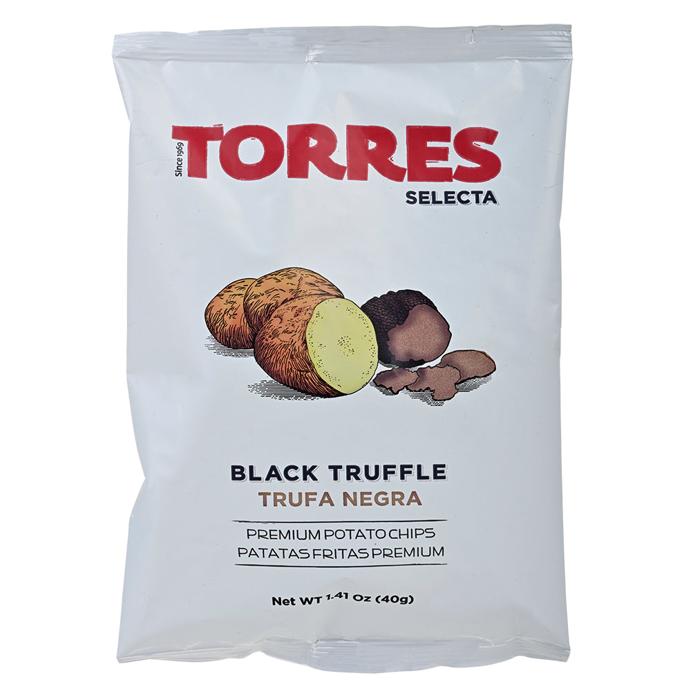 Torres Black Truffle Potato Chips – Market Hall Foods
