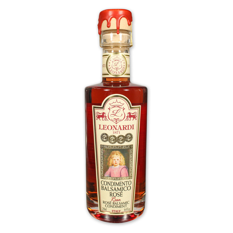 Bottle of Rosa Rose Balsamic Condiment