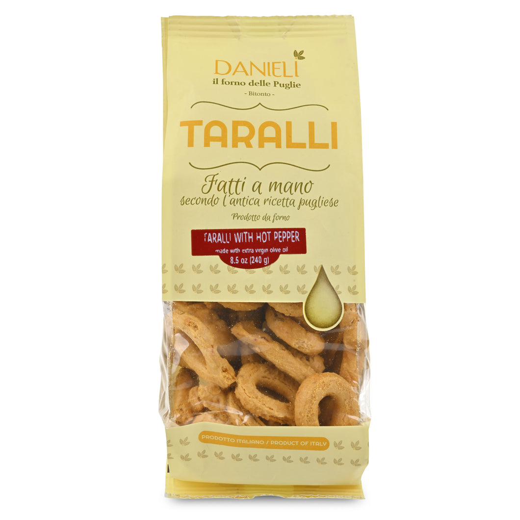 Bag of Danieli Taralli with Hot Pepper