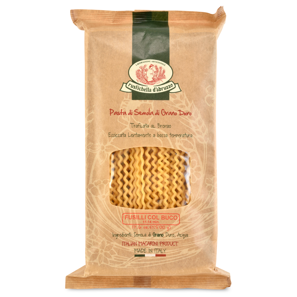 Rustichella d'Abruzzo pasta package