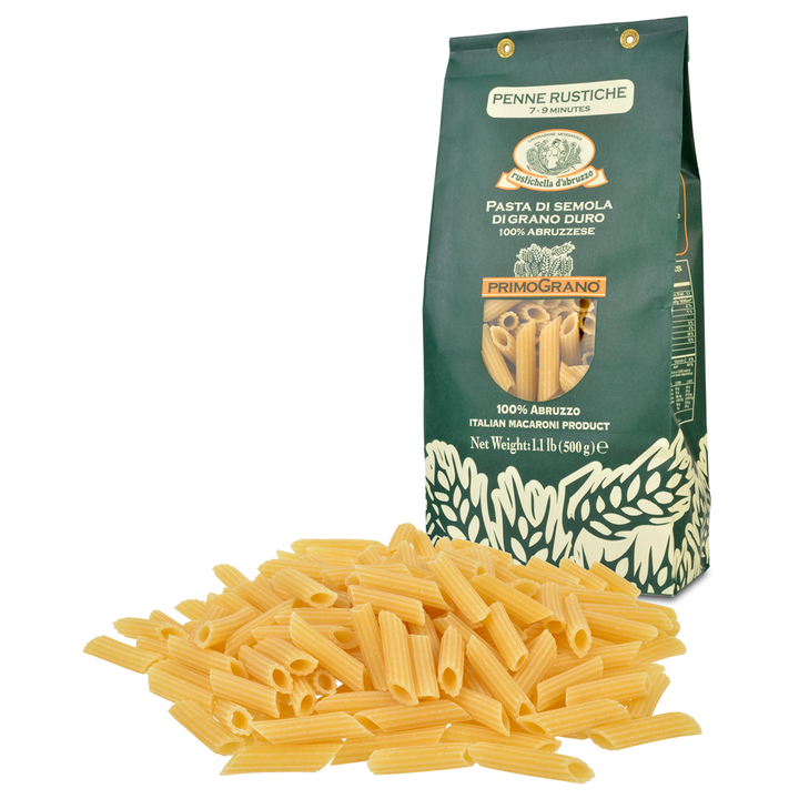 PrimoGrano Penne Rustiche Pasta from Rustichella d'Abruzzo