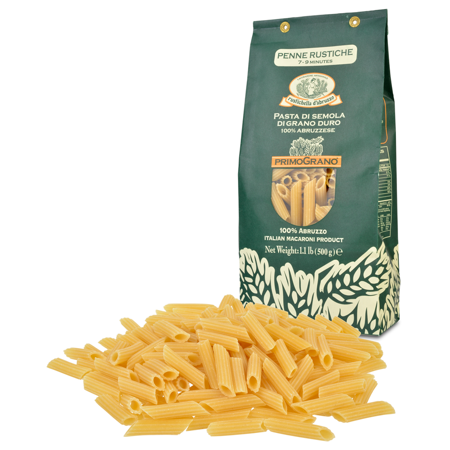 PrimoGrano Penne Rustiche Pasta from Rustichella d'Abruzzo