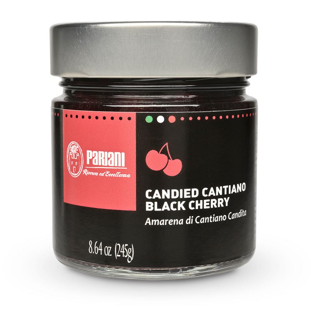 Pariani Candied Sour Black Cherries