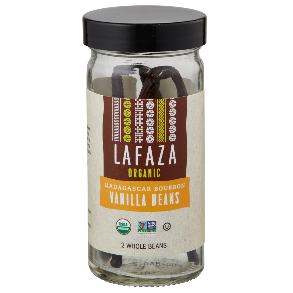 LAFAZA Organic Madagascar Bourbon Vanilla Beans