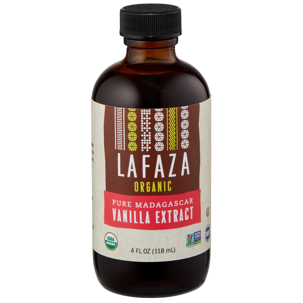 LAFAZA Organic Madagascar Bourbon Vanilla Extract
