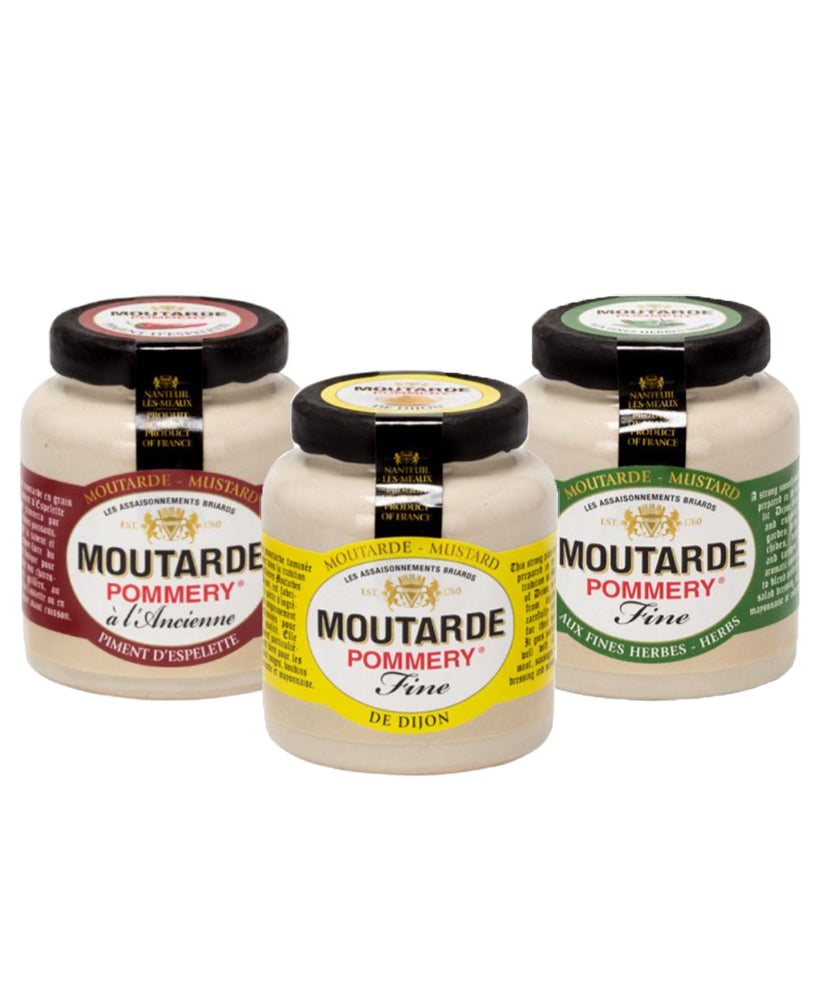 Pommery Mustard Trio
