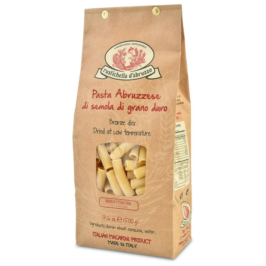Rigatoncini Pasta from Rustichella d'Abruzzo