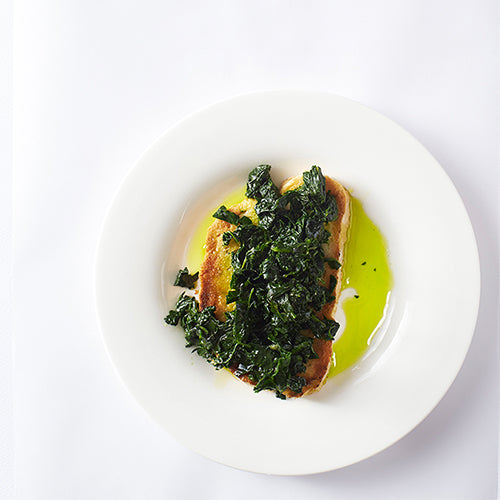 Fettunta col Cavolo Nero (Tuscan Kale)