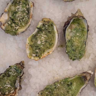 Oysters Rockefeller