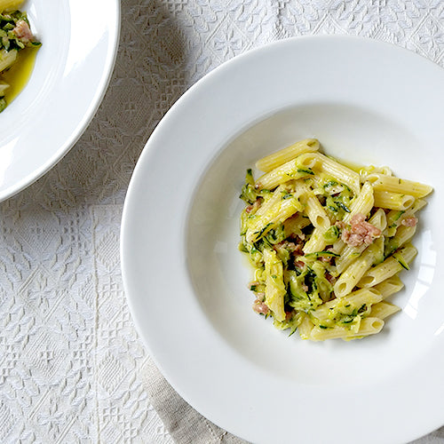 PrimoGrano Penne Rustiche with Sausage & Zucchini
