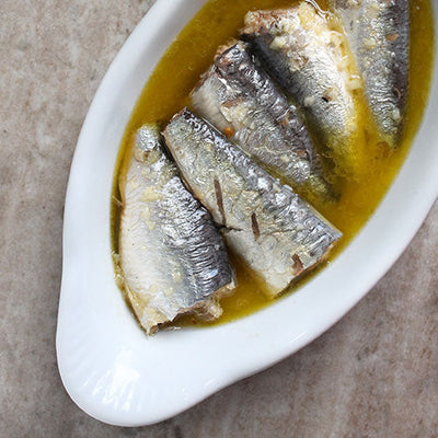 Quick-Marinated Sardines