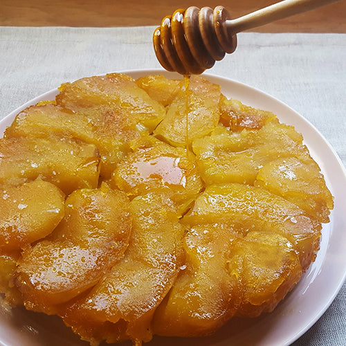 Saffron Honey & Apple Tarte Tatin