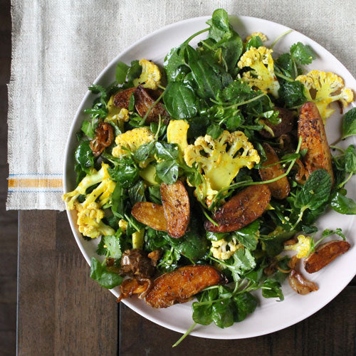 Spiced Potato and Cauliflower Salad