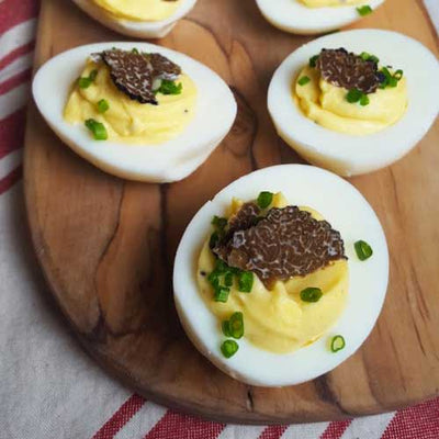 Truffled Deviled Eggs