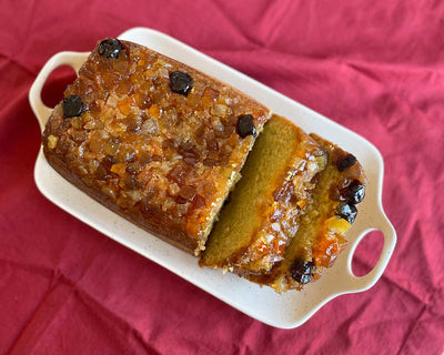 Upside-Down Candied Fruit Cake