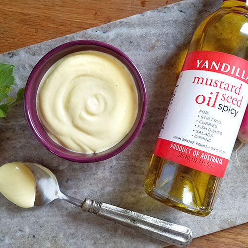 Vegan Mustard Seed Oil Aioli