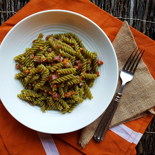 Weeknight Split Pea Pasta