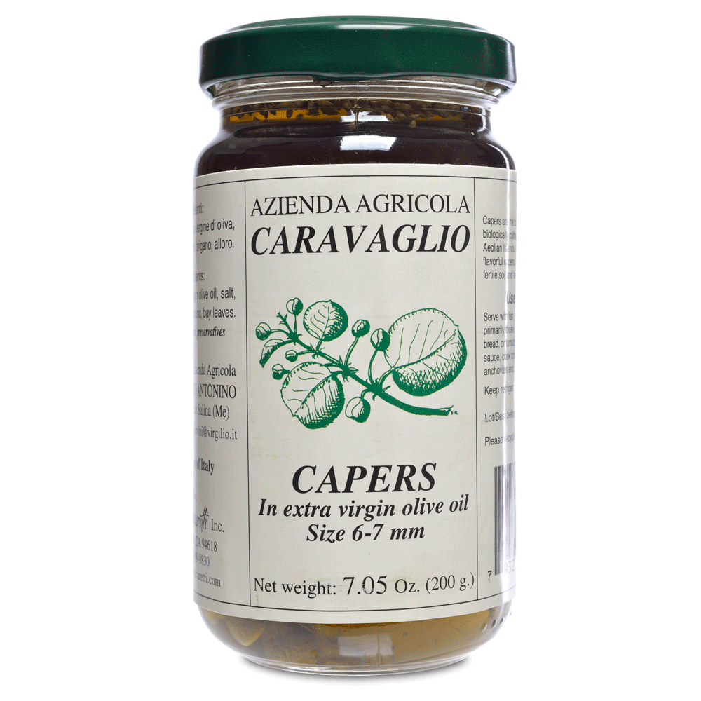 Jar of capers 