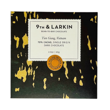 9th & Larkin single-origin chocolate bar 
