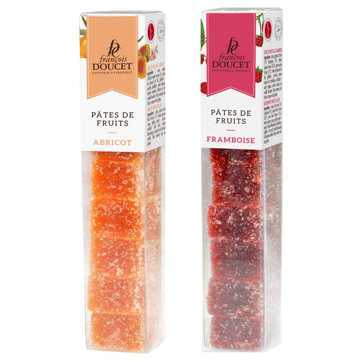 Doucet F. Doucet Apricot & Raspberry Pâtes de Fruits – Market Hall Foods