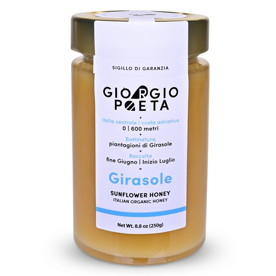 Jar of Giorgio Poeta Organic Sunflower Honey