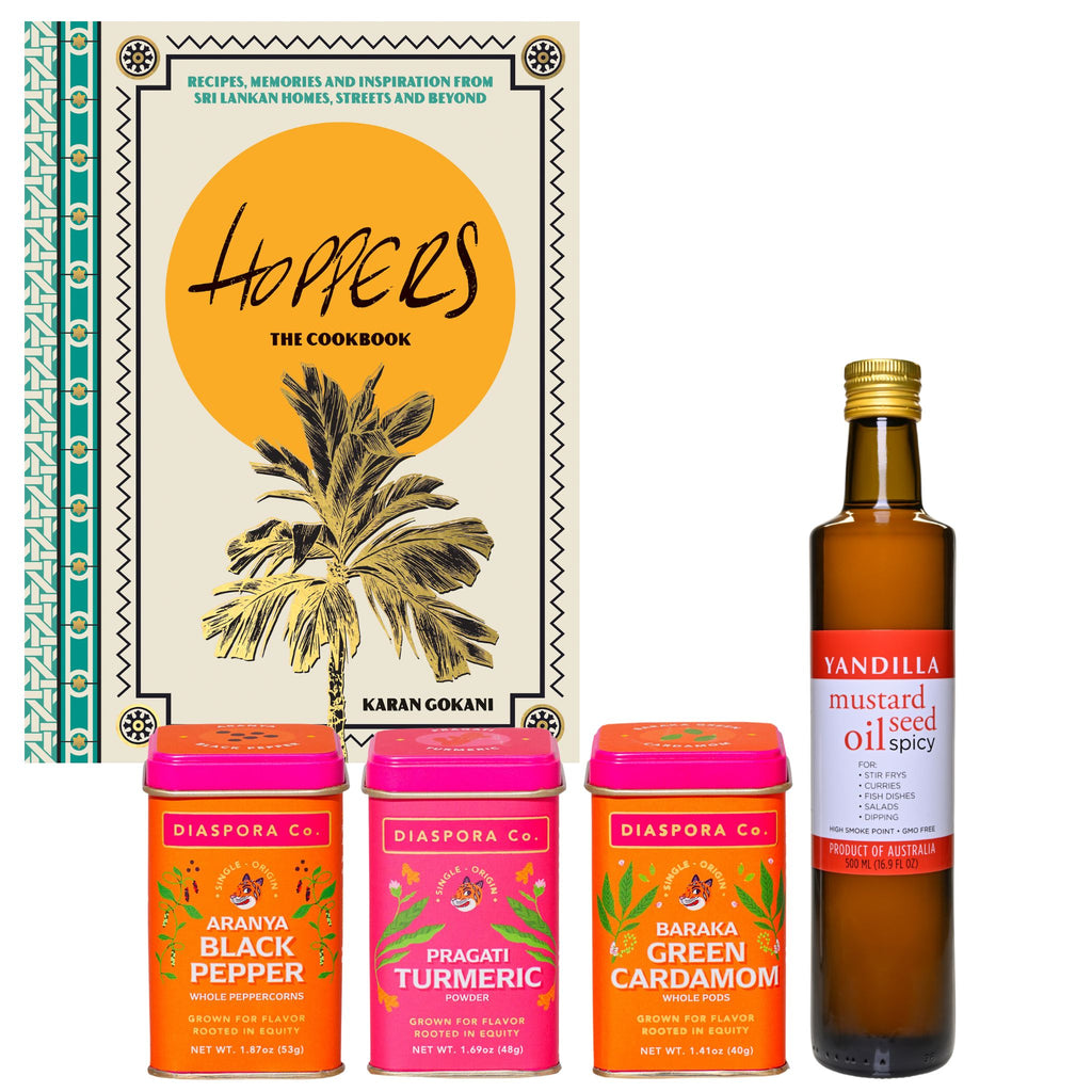 Hoppers Cookbook & Gift Set Karan Gokani Market Hall Foods