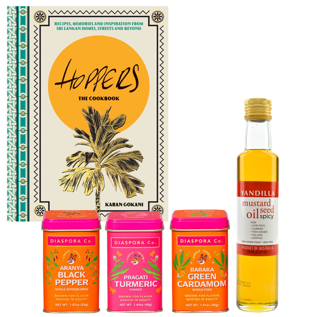 Hoppers Cookbook & Gift Set Karan Gokani Market Hall Foods