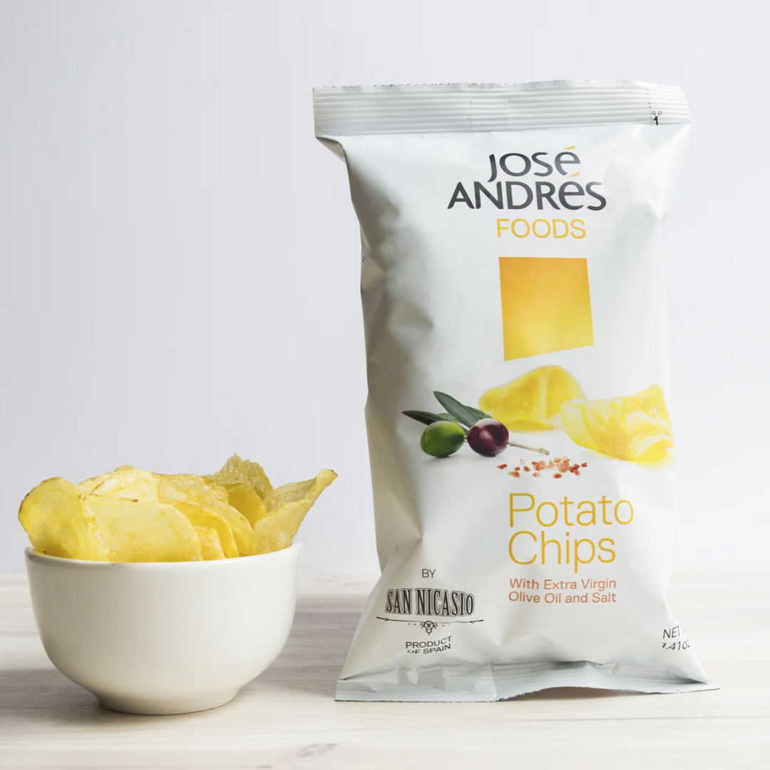 Bowl of jose Andres Potato Chips
