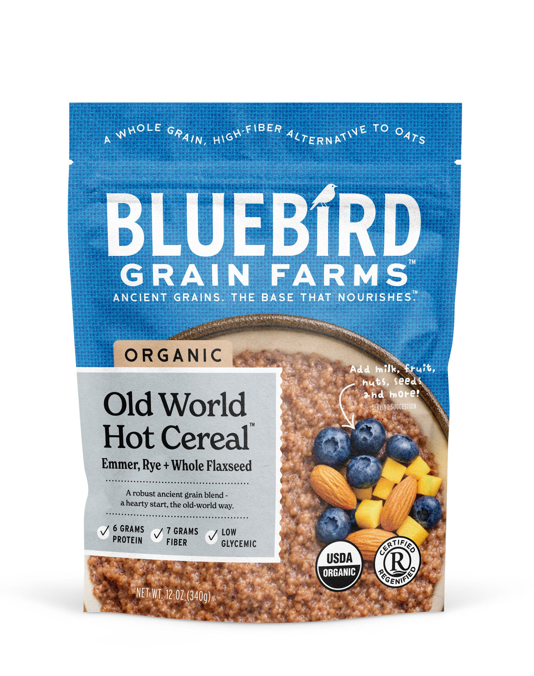Bluebird Grain Farms Organic Old World Cereal Blend