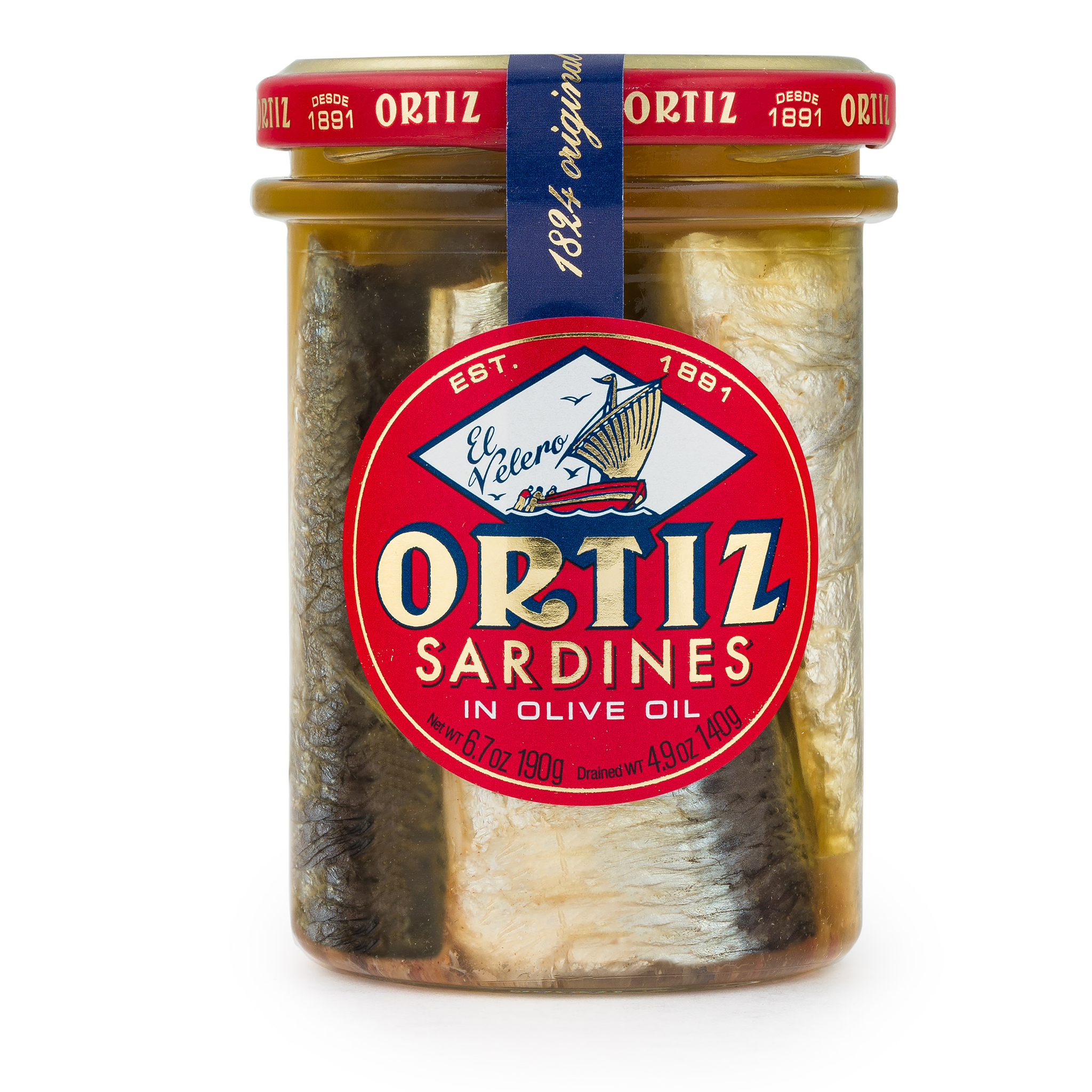 Jar of Sardines from Conservas Ortiz
