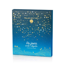 Palais des Thes 2023 blue advent calendar with gold stars