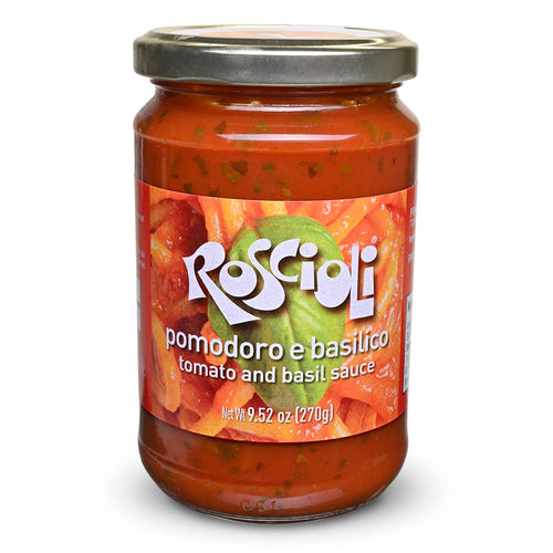 Jar of Roscioli Pomodoro e Basilico Tomato and Basil Sauce