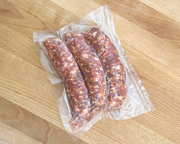 Rosemary Pine Nut Pork Sausage