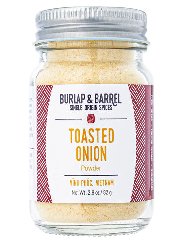 Jar of Burlap & Barrel Toasted Onion Powder