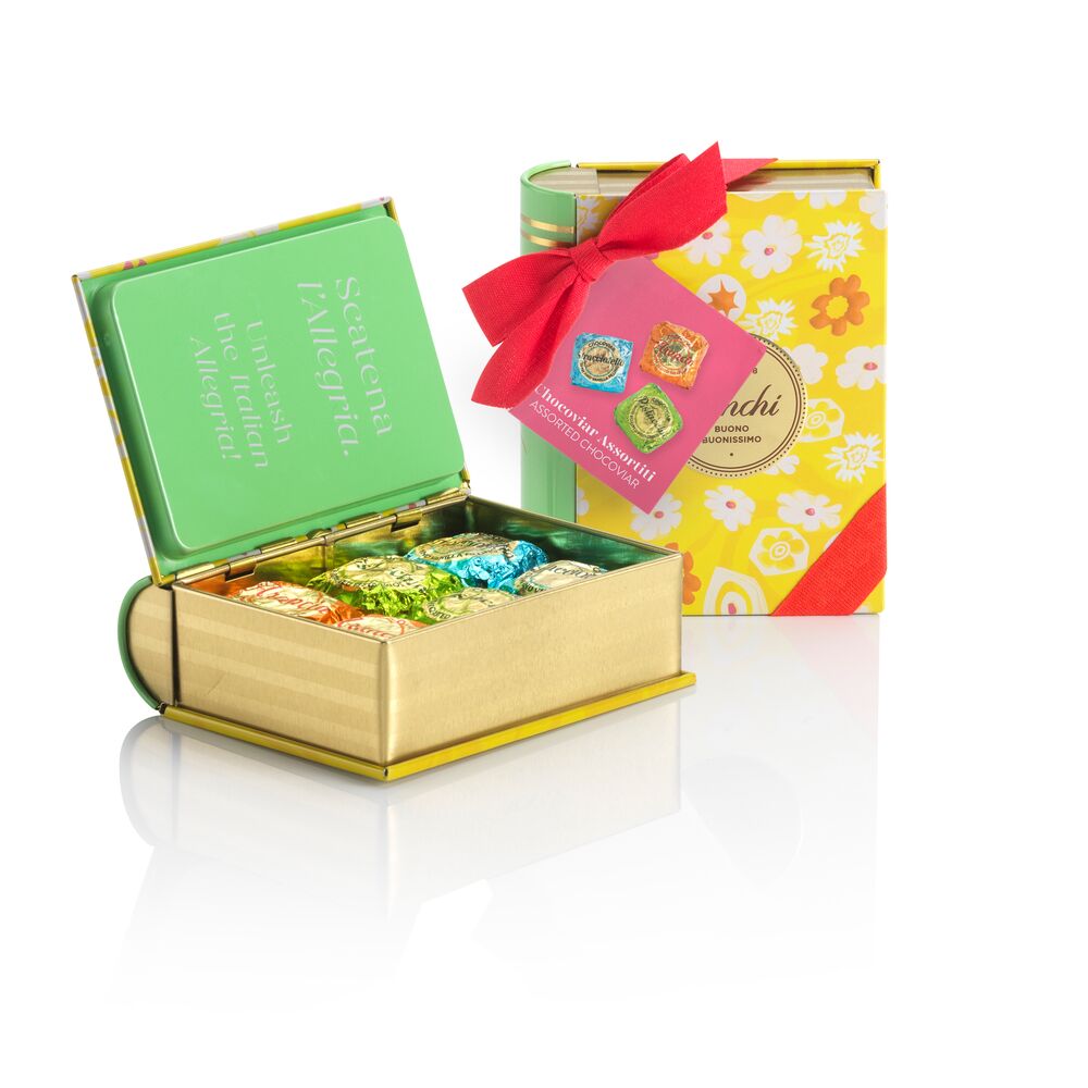 Venchi Spring Collection Miniature Book Gift Tin – Market Hall Foods