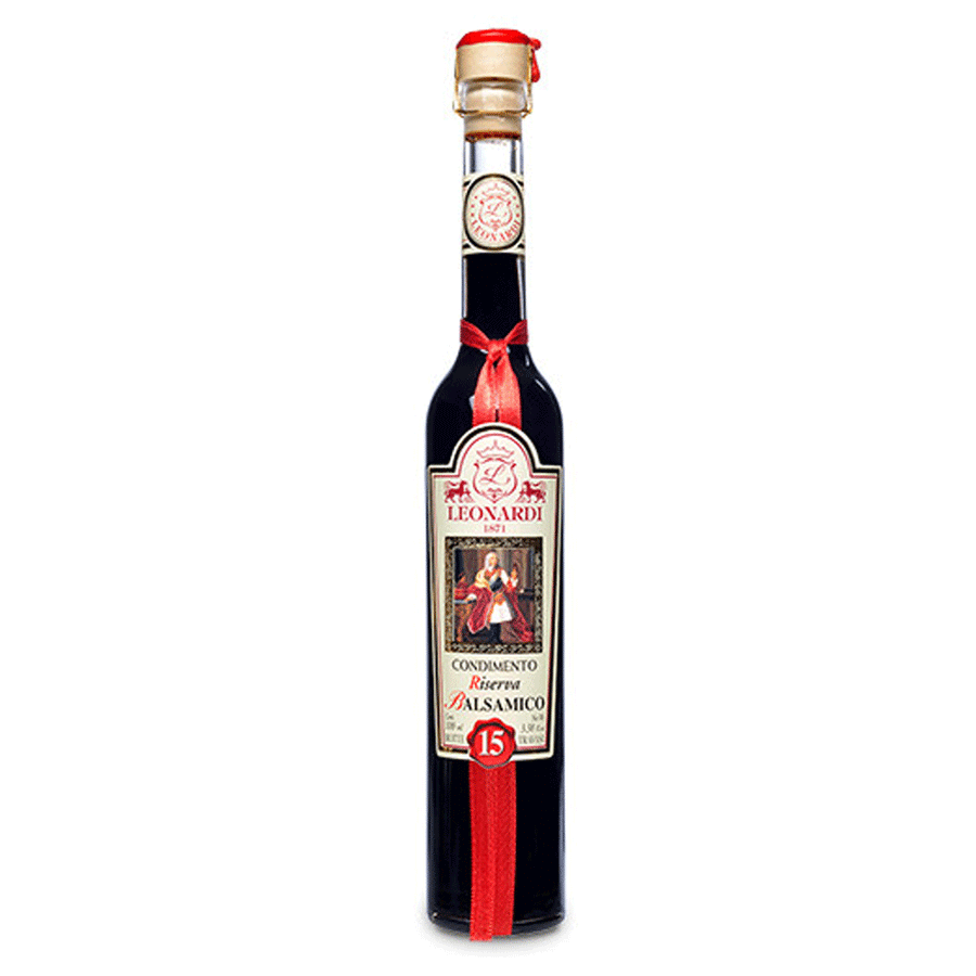 Acetaia Leonardi 15 Year Balsamic Condimento – Market Hall Foods Acetaia Leonardi 15 Year Balsamic Condimento – Market Hall Foods