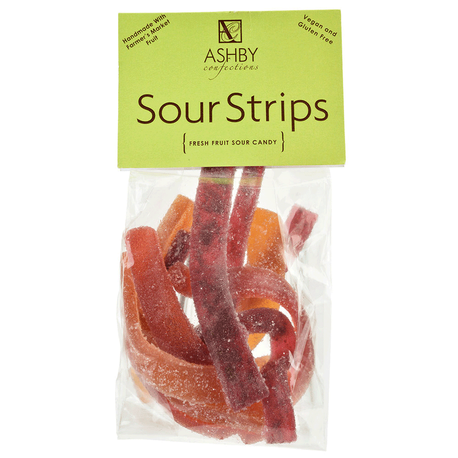 Sour Fruit Strips from Ashby Confections