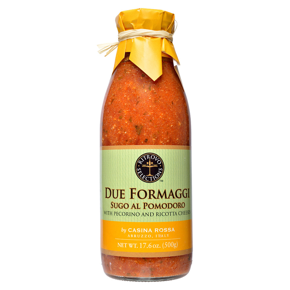 Jar of Due Formaggi sauce