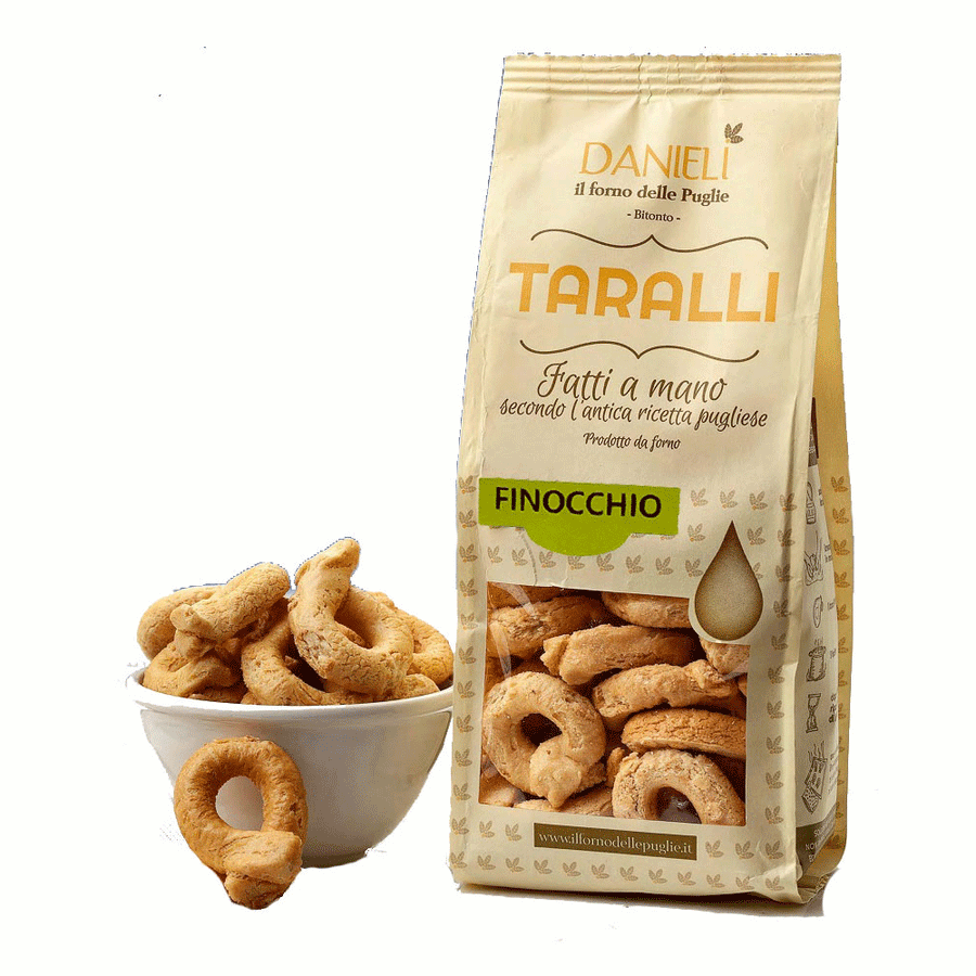 Taralli Crackers with Fennel from Danieli