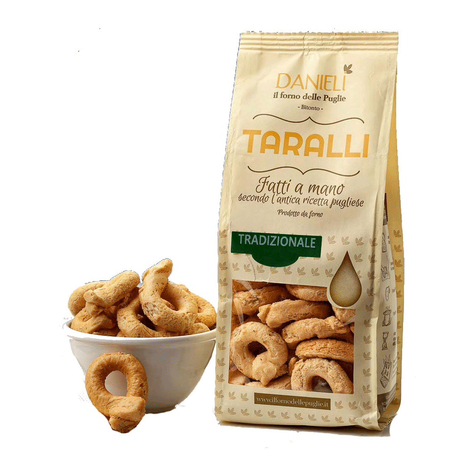 Traditional Taralli Crackers from Danieli