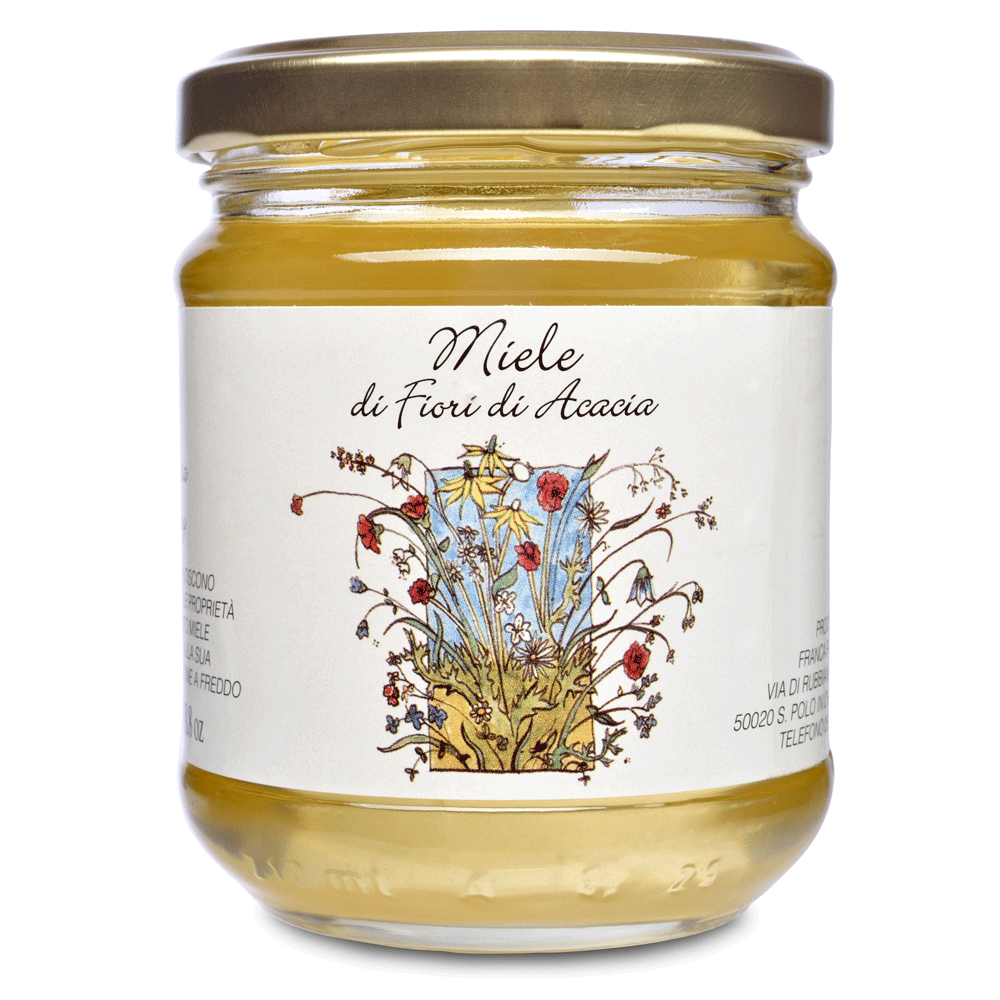 Jar of Miele honey