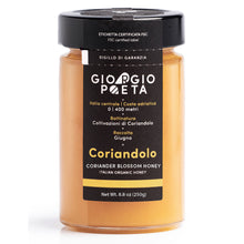 Jar of Giorgio Poeta Coriander Blossom Honey