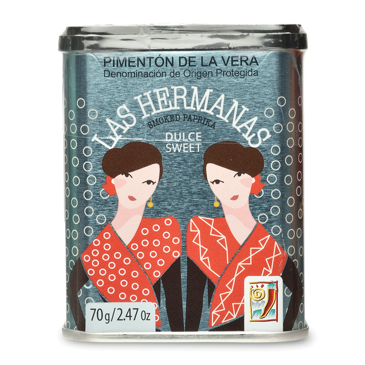 Tin of sweet paprika